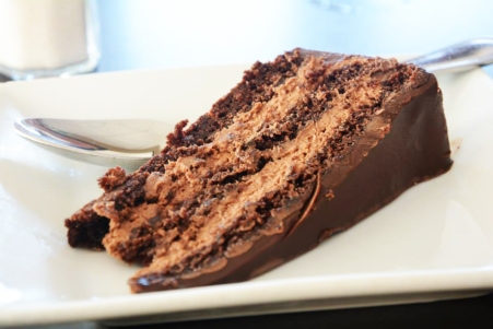 Torta de Chocolate Amargo, minha sobremesa