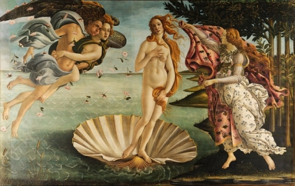 Obra: O Nascimento de Vênus